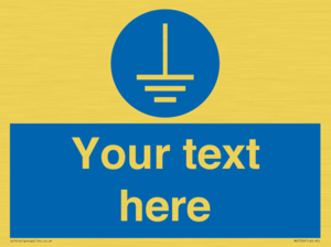 Custom Connect to Earth Sign